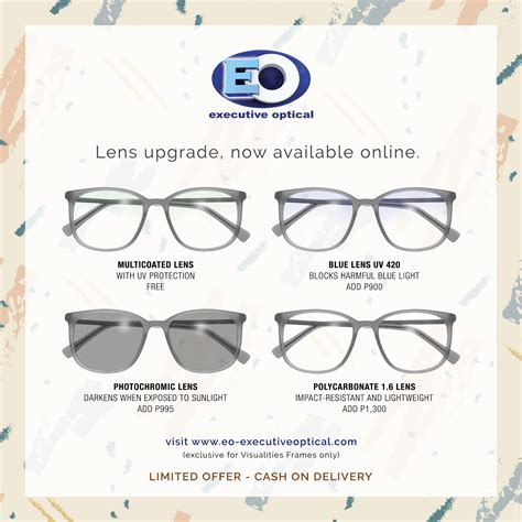 photochromic eyeglasses eo price